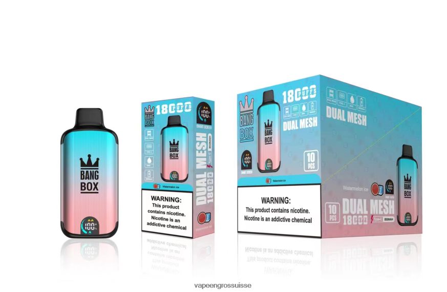Vapoteuse En Gros - Bang Box 18000 bouffées glace à la pastèque F4426H96