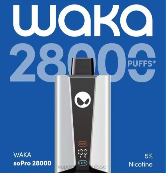 Cigarette Électronique Genève - multi-saveur RELX WAKA SoPro 28000 2206P31