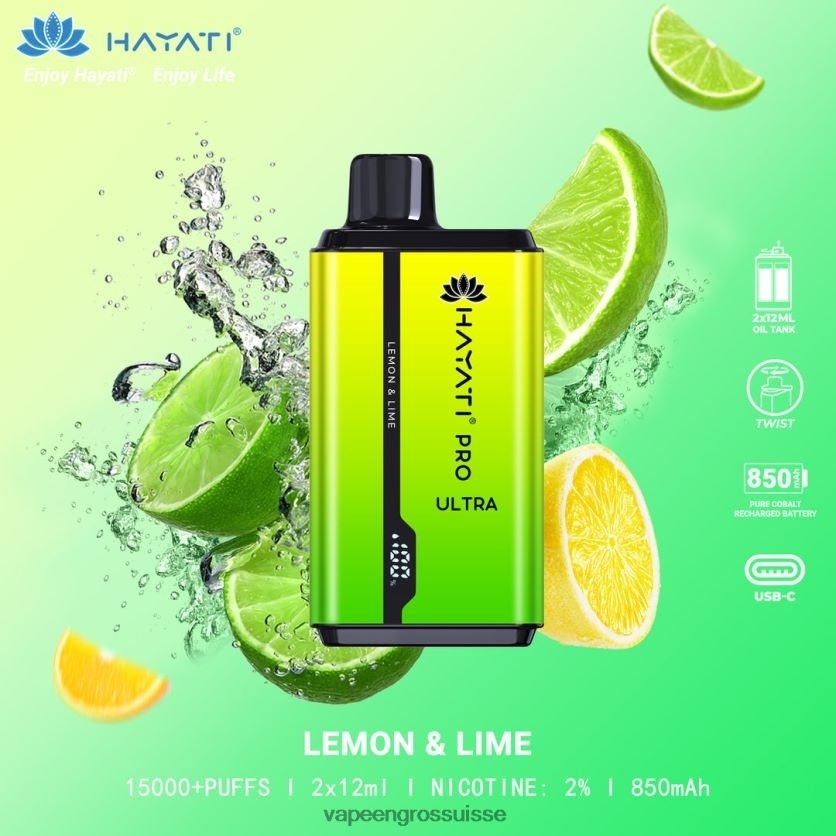 Vape Suisse Pas Cher - citron vert 82F242208 Hayati Pro Ultra
