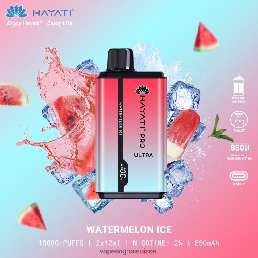 Vape Suisse Pas Cher - glace à la pastèque 82F242219 Hayati Pro Ultra