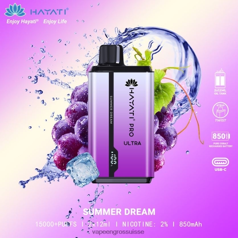 Vapoteuse En Gros - rêve d'été 82F242217 Hayati Pro Ultra