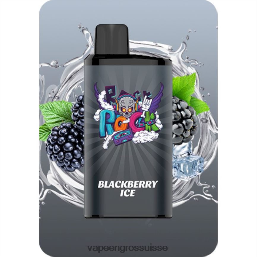 Vape En Gros Suisse - IGET Bar pro glace aux mûres 6P6TZ613
