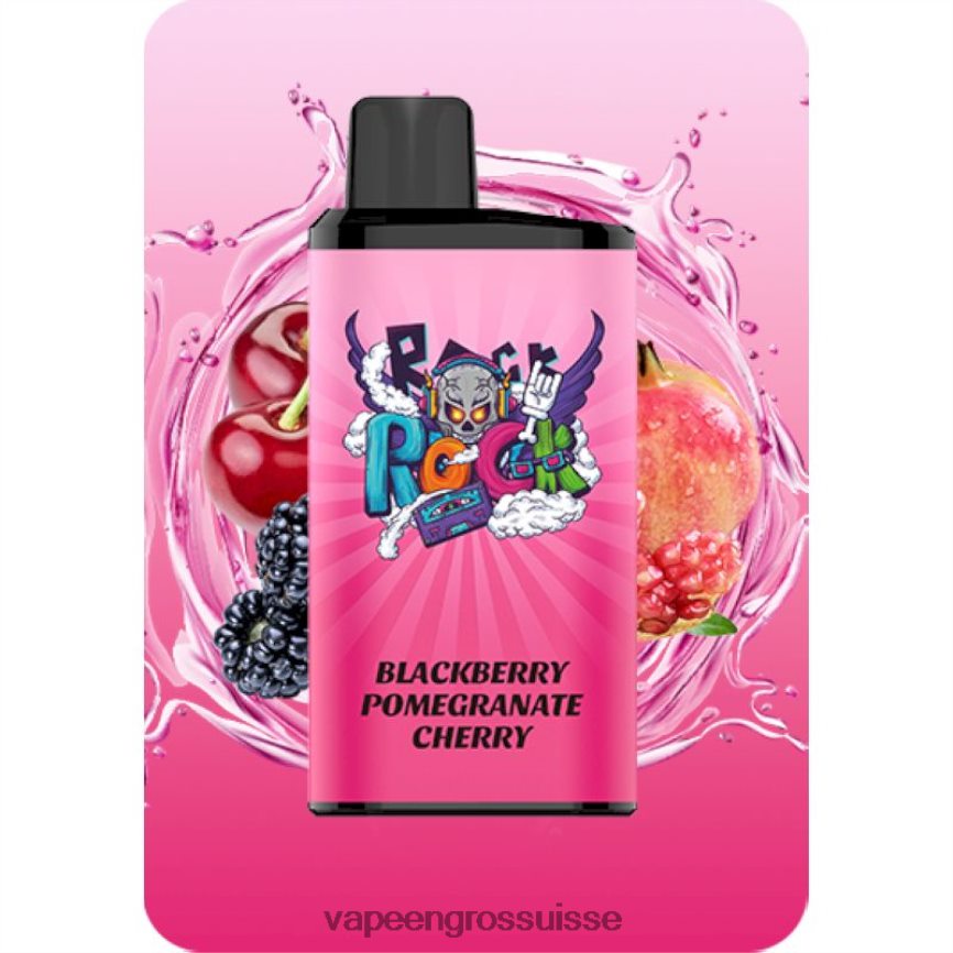 Vaporizer Zurich - IGET Bar pro mûre grenade cerise 6P6TZ612
