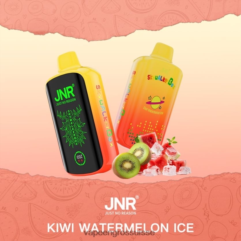 E Liquide Suisse - glace à la pastèque et au kiwi 82F242589 JNR SKYWALKER BOX
