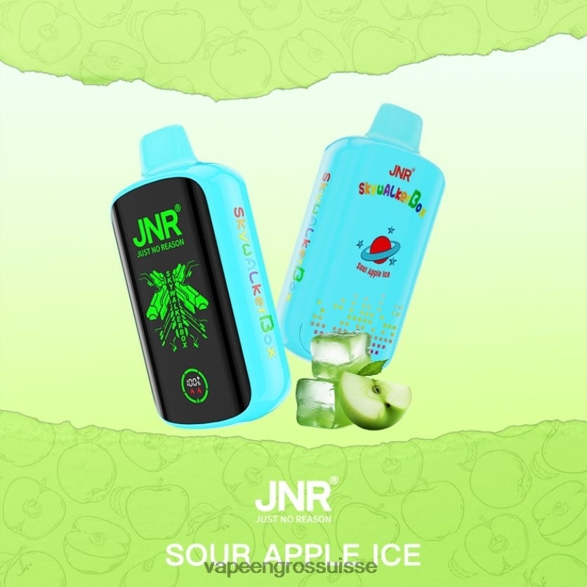 Eliquide En Gros - glace à la pomme aigre 82F242590 JNR SKYWALKER BOX