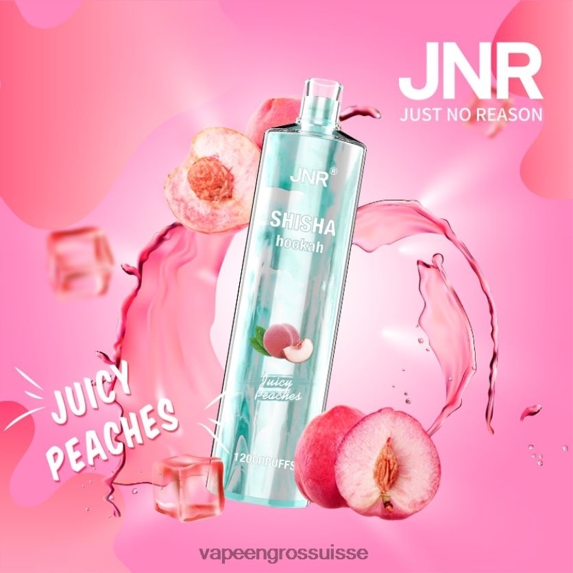 Magasin Vape Genève - pêches juteuses 82F242680 JNR SHISHA