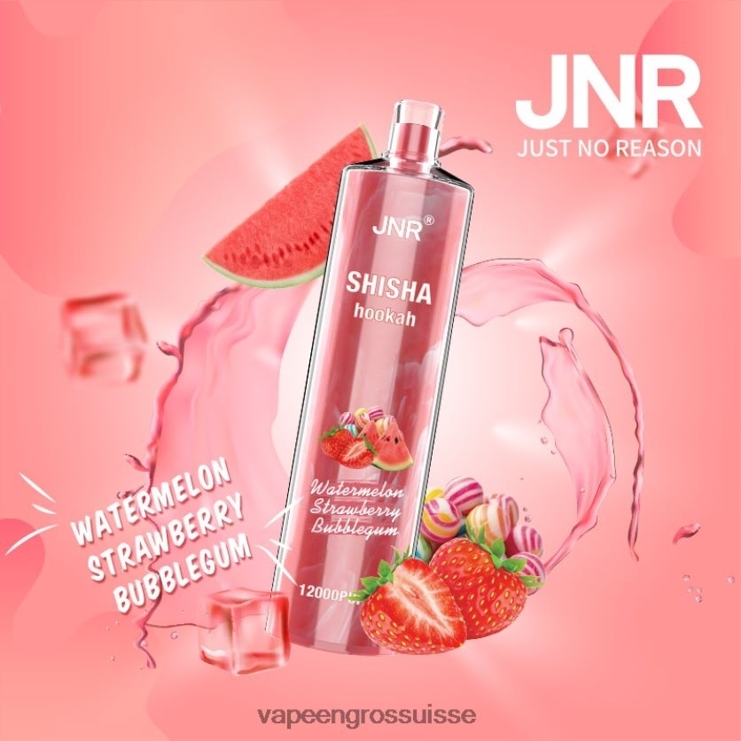 Vape En Gros Suisse - bubblegum pastèque fraise 82F242694 JNR SHISHA
