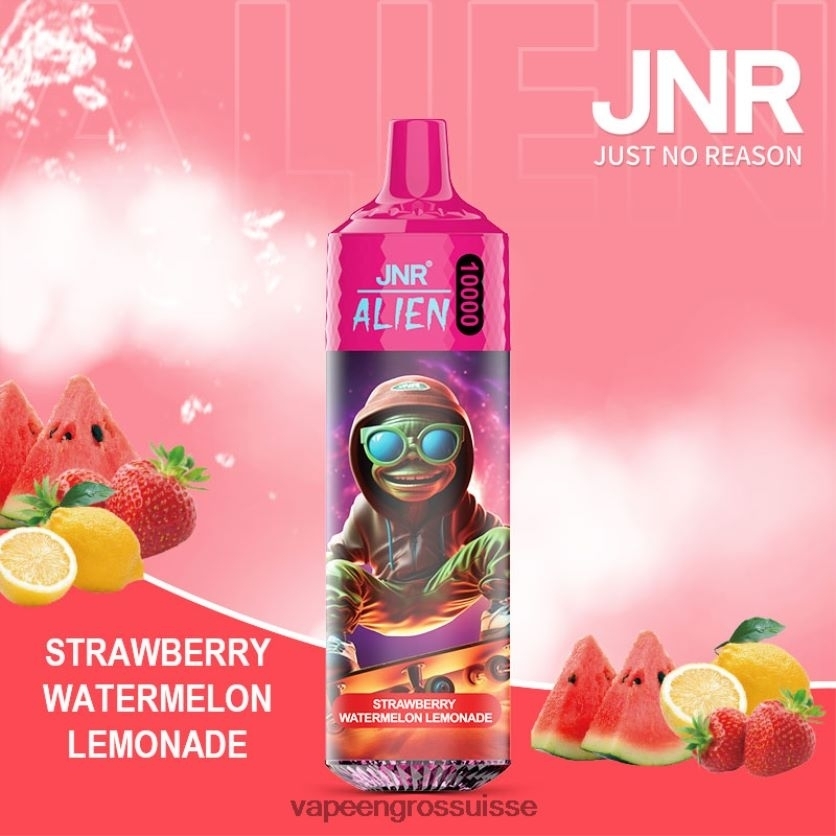 E Liquide Suisse - limonade aux fraises et à la pastèque 82F242666 JNR ALIEN