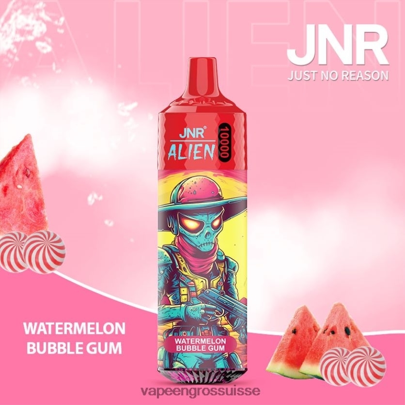 Magasin Vape Genève - bubble-gum à la pastèque 82F242669 JNR ALIEN