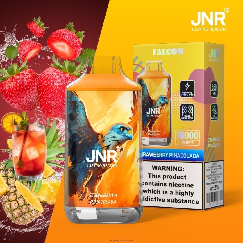 Cigarette Électronique Genève - pinacolada aux fraises 82F242718 JNR FALCON