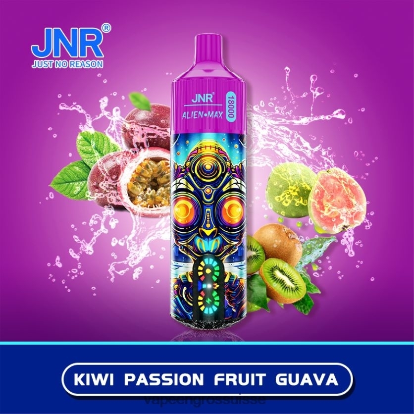 Cigarette Electronique En Gros - kiwi fruit de la passion goyave 82F242576 JNR ALIEN MAX