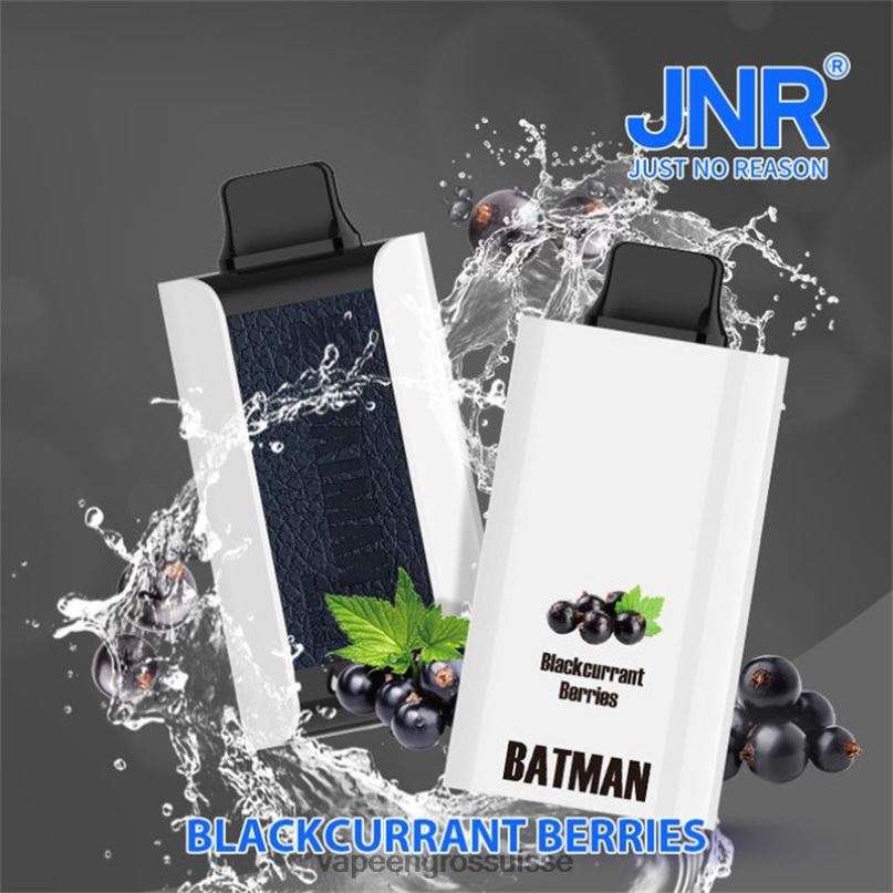 Vape En Gros Suisse - JNR BATMAN 11000 baies de cassis VN24L15