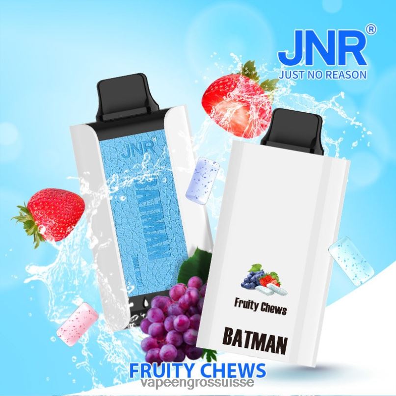 Vape En Gros Suisse - JNR BATMAN 11000 friandises fruitées VN24L1
