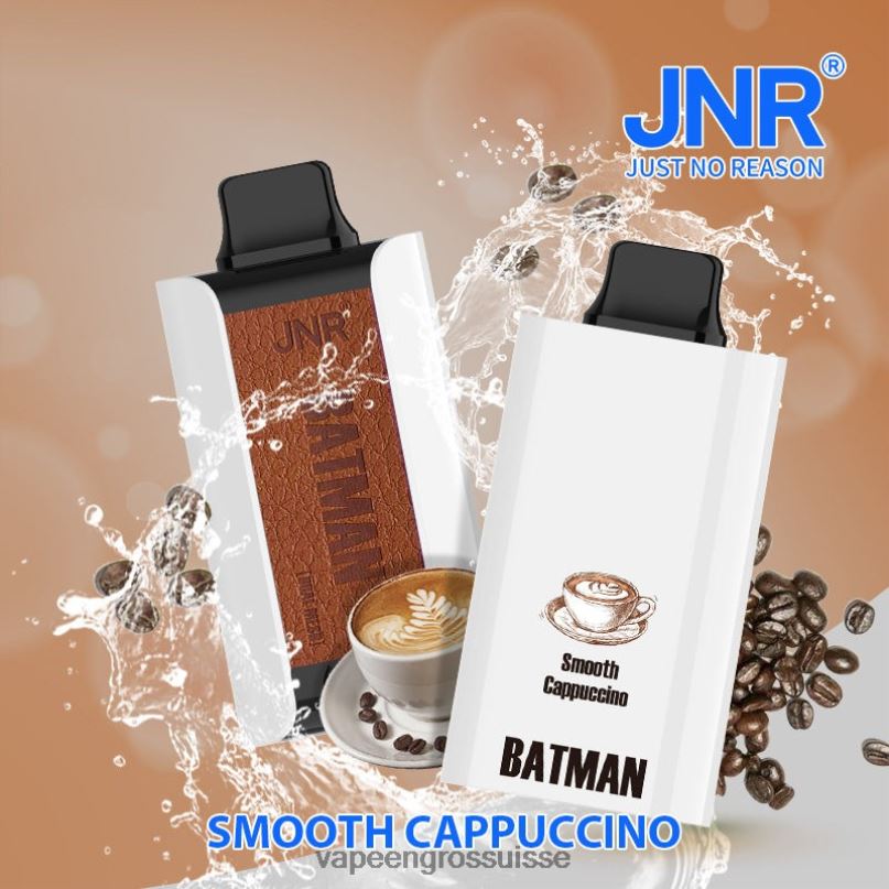 Vapotage Suisse - JNR BATMAN 11000 cappuccino onctueux VN24L11