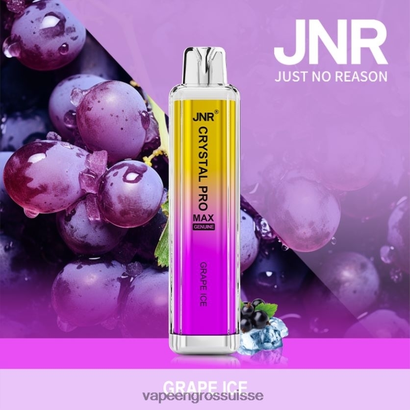 E Liquide Suisse - glace aux raisins 82F242732 JNR CRYSTAL PRO MAX
