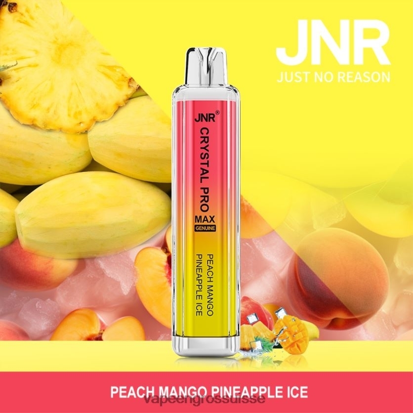 Eliquide En Gros - glace pêche mangue ananas 82F242744 JNR CRYSTAL PRO MAX
