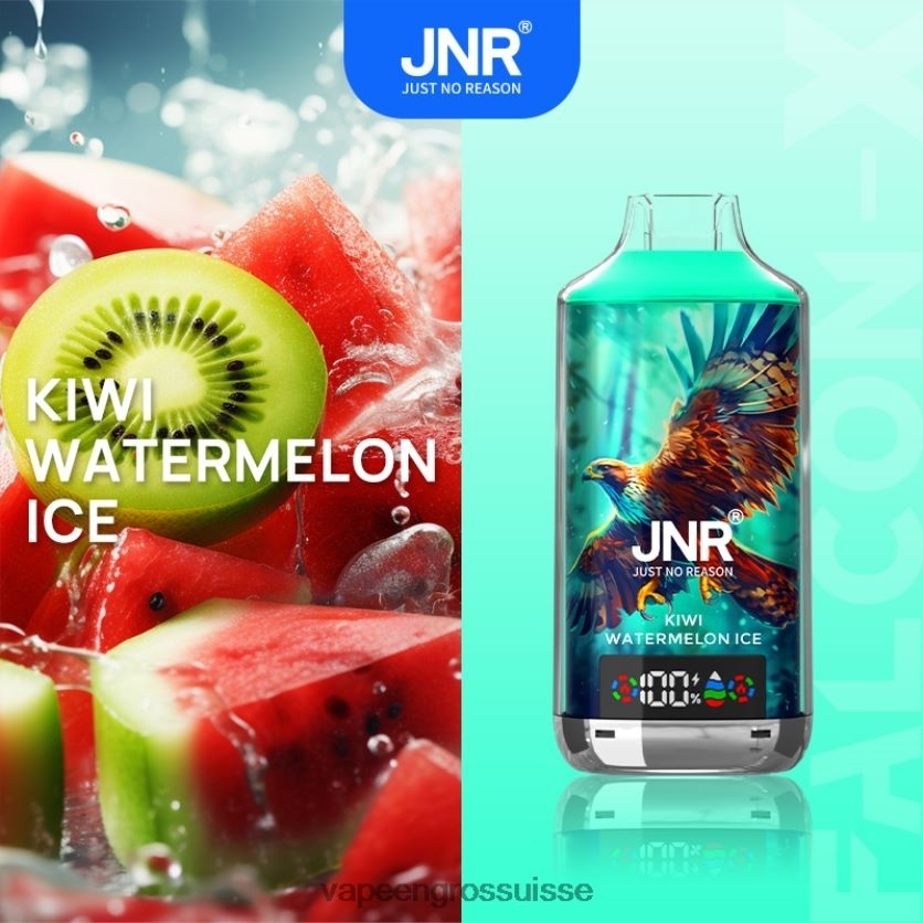 Eliquide En Gros - glace à la pastèque et au kiwi 82F242546 JNR FALCON-X
