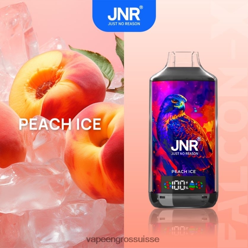 Vape En Gros - glace à la pêche 82F242555 JNR FALCON-X