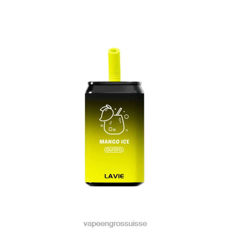 Cigarette Électronique Genève - glace à la mangue LAVIE Aurora 11000 bouffées 0TDZX143