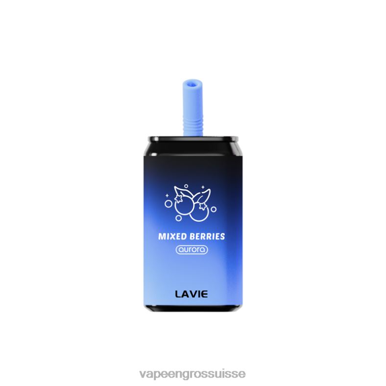Magasin Vape Genève - baies mélangées LAVIE Aurora 11000 bouffées 0TDZX149