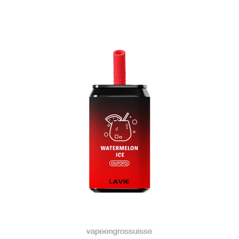 Vape En Gros Suisse - glace à la pastèque LAVIE Aurora 11000 bouffées 0TDZX141