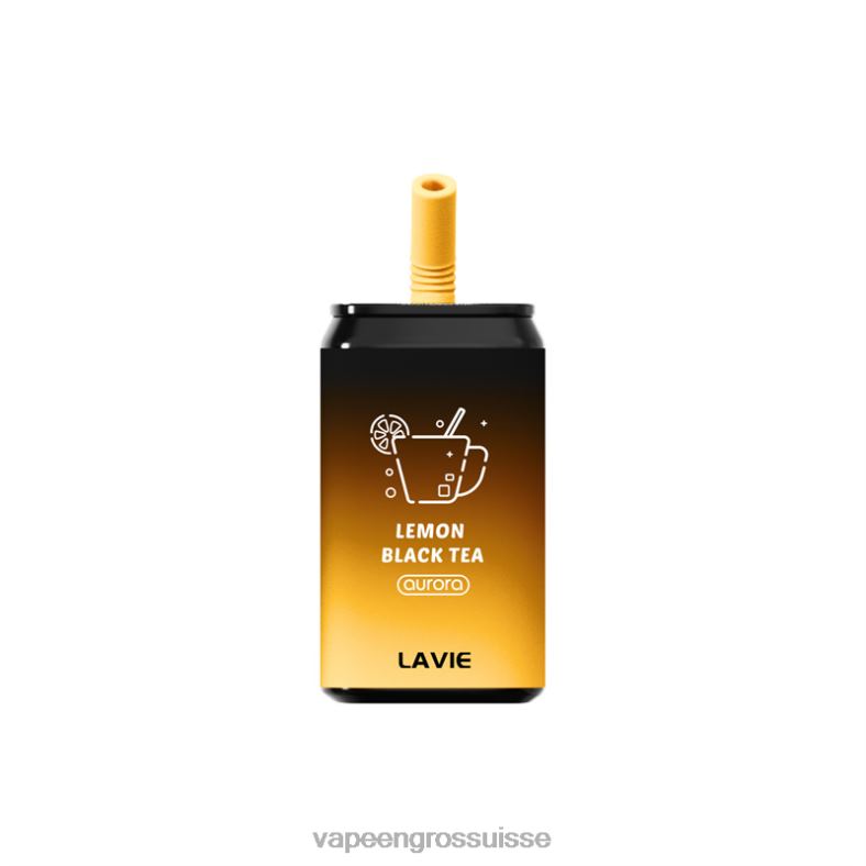 Vape Suisse Pas Cher - thé noir au citron LAVIE Aurora 11000 bouffées 0TDZX150