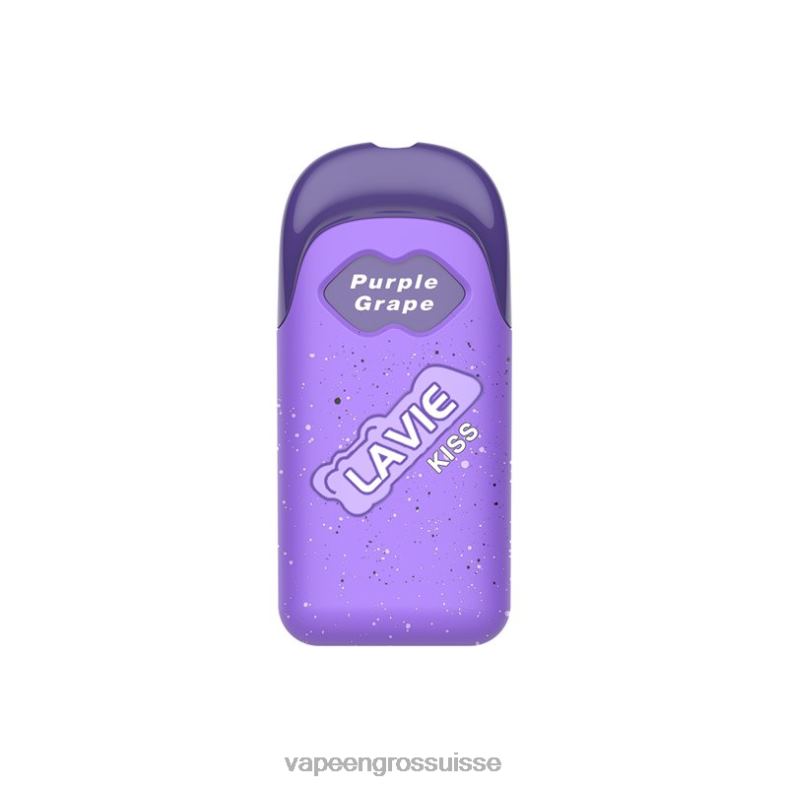 Vape Jetable Prix - raisin violet LAVIE KISS 8000 bouffées 0TDZX112