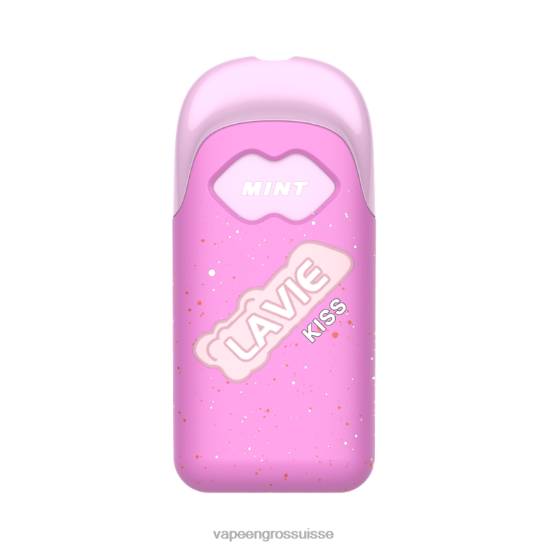 Vapotage Suisse - menthe LAVIE KISS 8000 bouffées 0TDZX109
