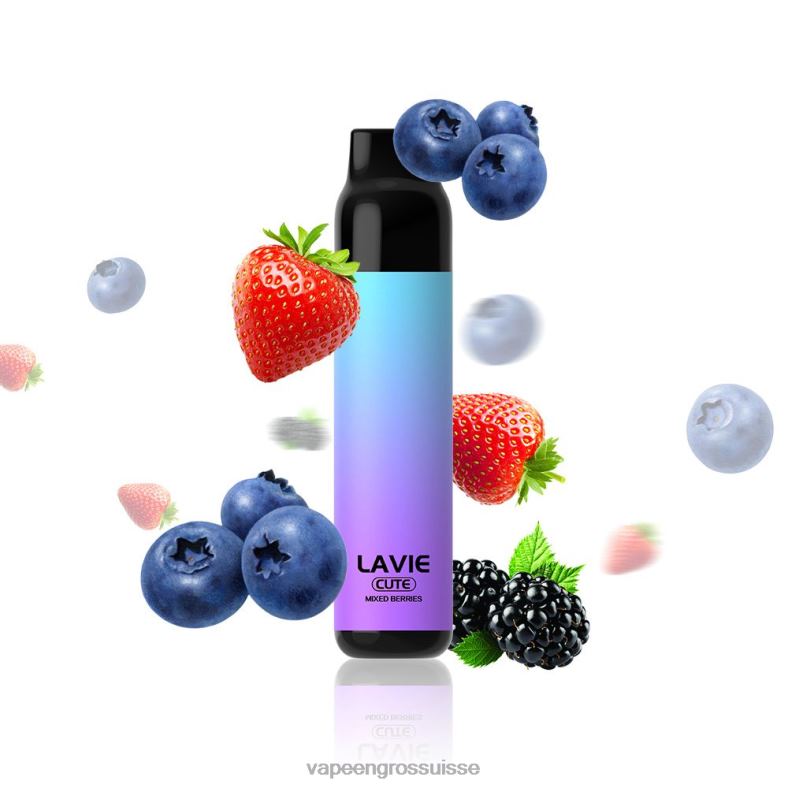 Magasin Vape Genève - baies mélangées LAVIE BAR 3000 bouffées 0TDZX289