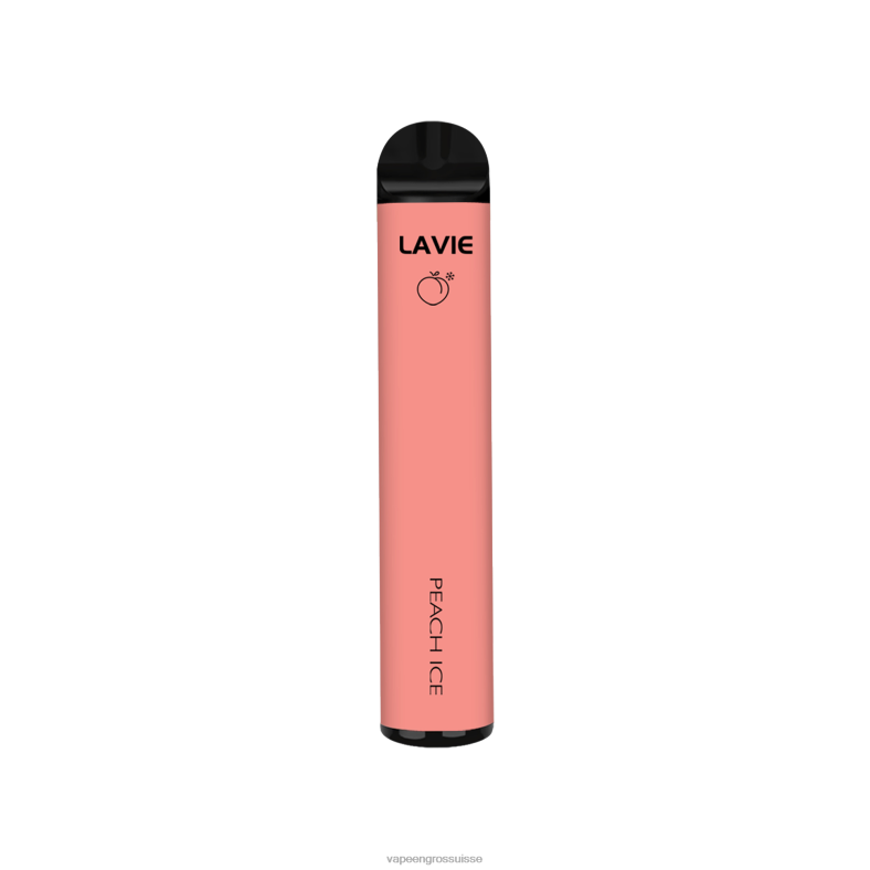 Magasin Vape Genève - glace à la pêche LAVIE BAR 1600 bouffées 0TDZX303