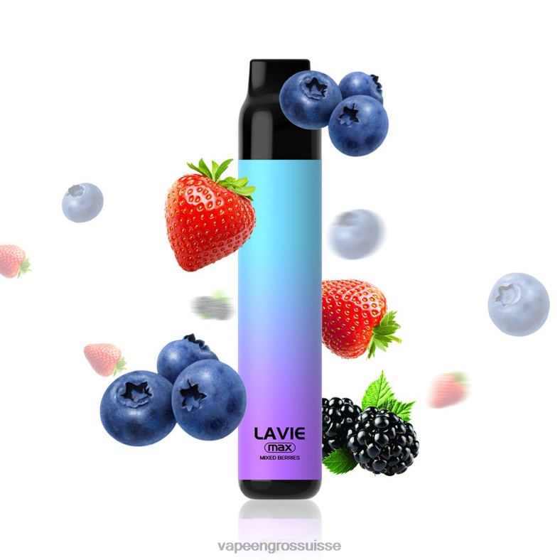 Vape En Gros Suisse - baies mélangées LAVIE BAR 5000 bouffées - maximum 0TDZX281