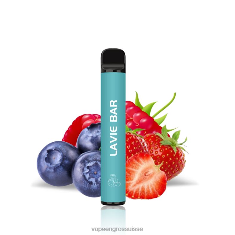 Vape En Gros Suisse - mélanger les baies LAVIE BAR Version 2% 800 bouffées 0TDZX323