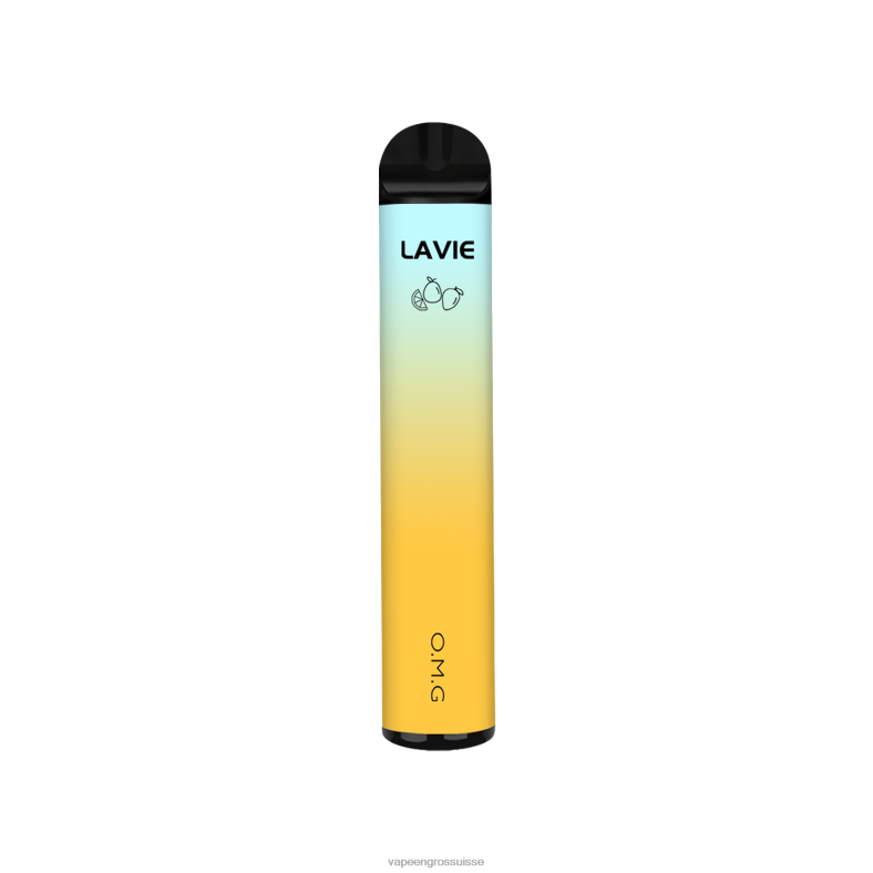 Vape Jetable Suisse - goyave mangue orange LAVIE BAR 1600 bouffées 0TDZX307