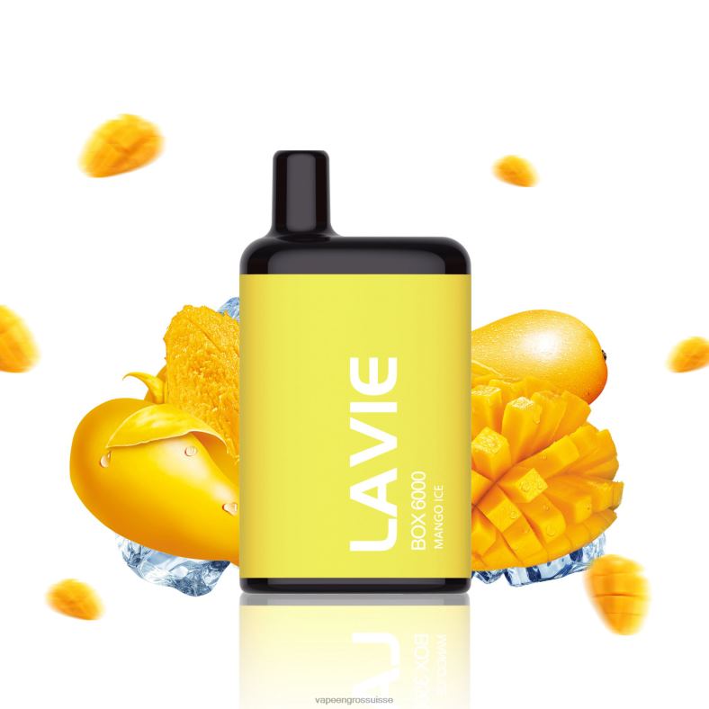 Vape En Gros - glace à la mangue LAVIE BOX 6000 bouffées 0TDZX201