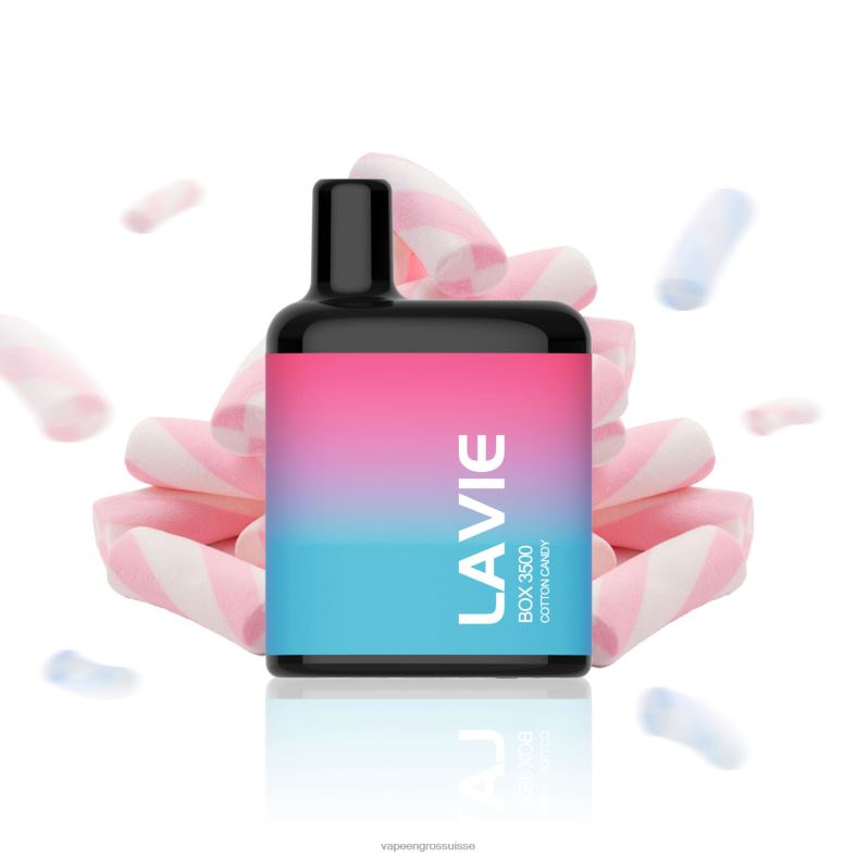 Vape Jetable Prix - barbe à papa LAVIE BOX 3500 bouffées 0TDZX210