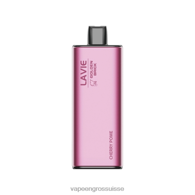Vape En Gros Suisse - pépins de cerise LAVIE GOLDEN BRICK 10000 bouffées 0TDZX57