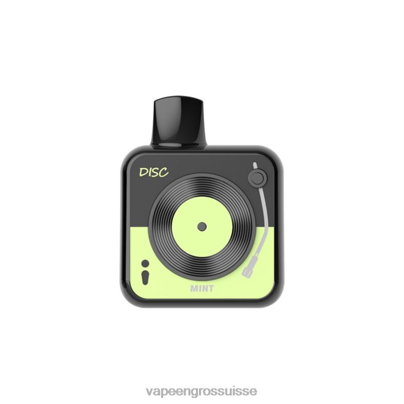 Vape Suisse Pas Cher - menthe LAVIE DISC 10000 bouffées 0TDZX164
