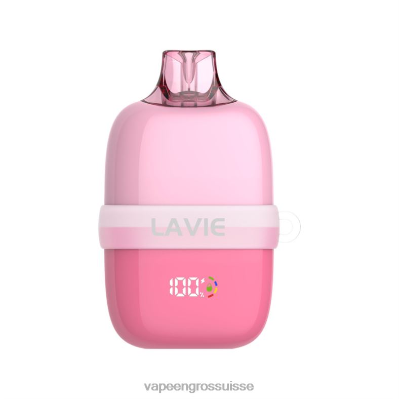 Vapotage Suisse - pastèque fraise LAVIE INSIDER 12000 bouffées 0TDZX81