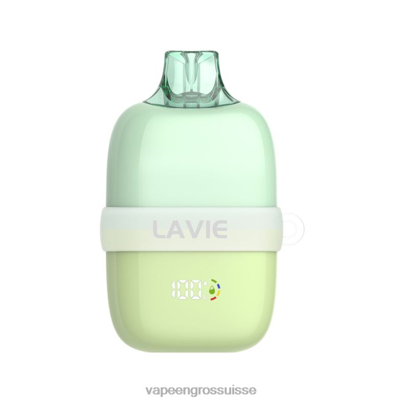 Vapoteuse En Gros - glace à la pomme verte LAVIE INSIDER 12000 bouffées 0TDZX92
