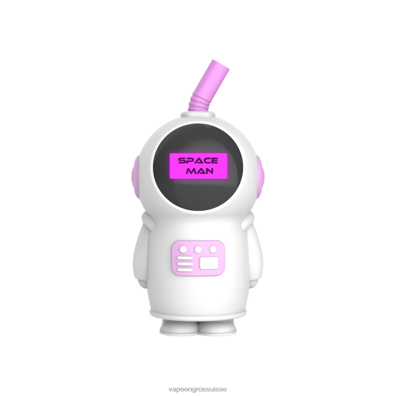 Vape En Gros Suisse - glace à la fraise LAVIE SPACE MAN 7000 bouffées 0TDZX225