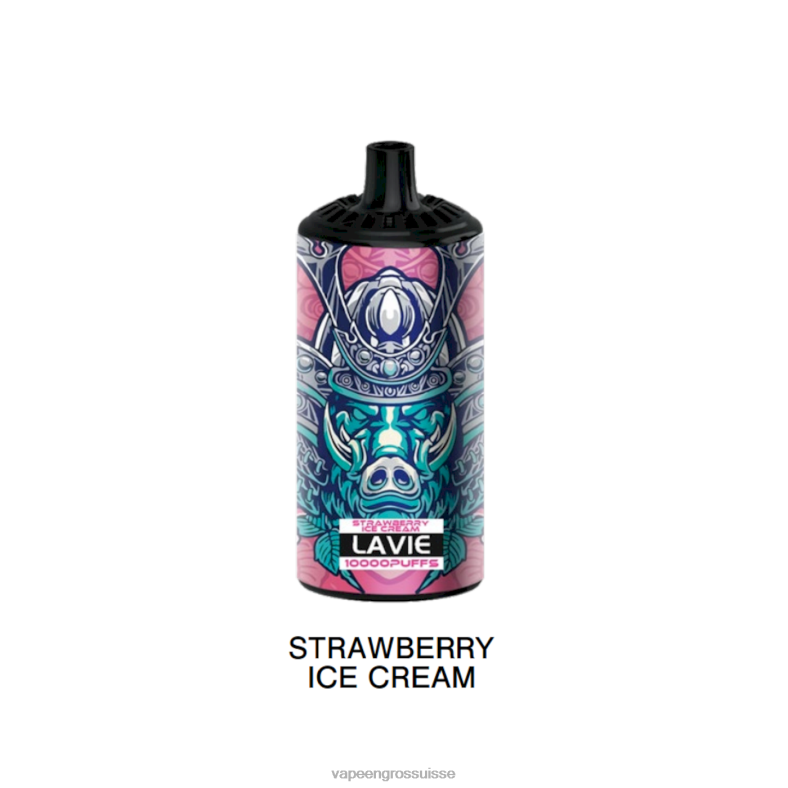 Vape En Gros - glace à la fraise LAVIE BEAST 10000 bouffées 0TDZX369