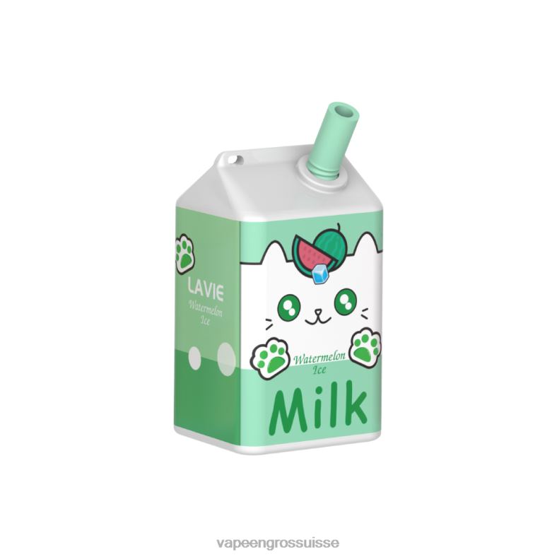 Cigarette Électronique Genève - glace à la pastèque LAVIE MILK 7000 bouffées 0TDZX185