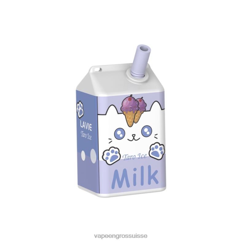 Vaporizer Zurich - glace au taro LAVIE MILK 7000 bouffées 0TDZX180