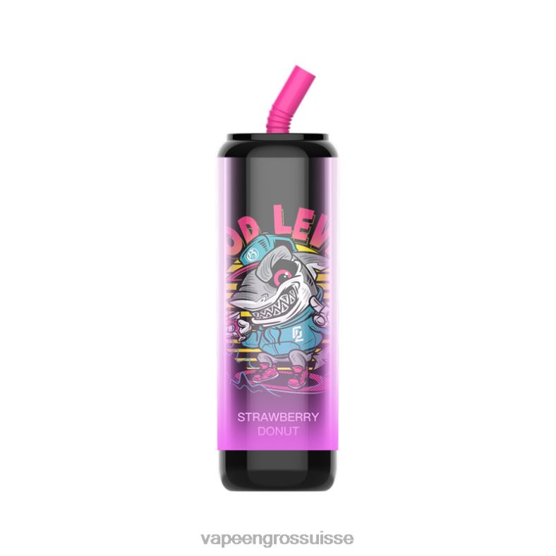 Vapotage Suisse - beignet aux fraises LAVIE Cola Plus 7500 bouffées 0TDZX249