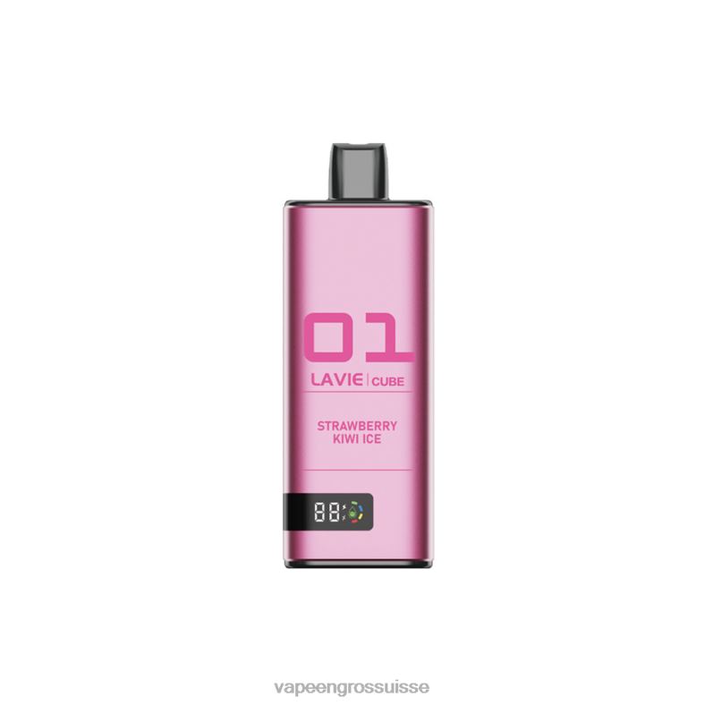 Eliquide En Gros - glace fraise kiwi LAVIE Cube 20000 bouffées 0TDZX35