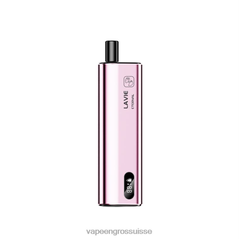 Vape En Gros Suisse - glace à la fraise et à la mangue LAVIE ETERNAL 10000 bouffées 0TDZX127