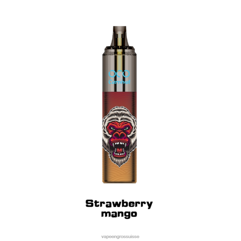 Eliquide En Gros - mangue fraise LAVIE OCO carnaval 10000 bouffées 0TDZX357