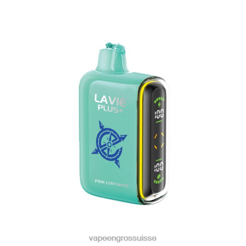 Magasin Vape Genève - limonade rose LAVIE PLUS 15000 bouffées 0TDZX93
