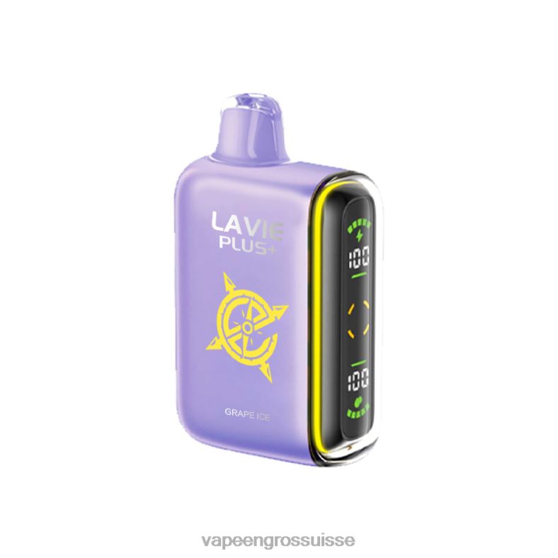 Vape En Gros - glace aux raisins LAVIE PLUS 15000 bouffées 0TDZX103