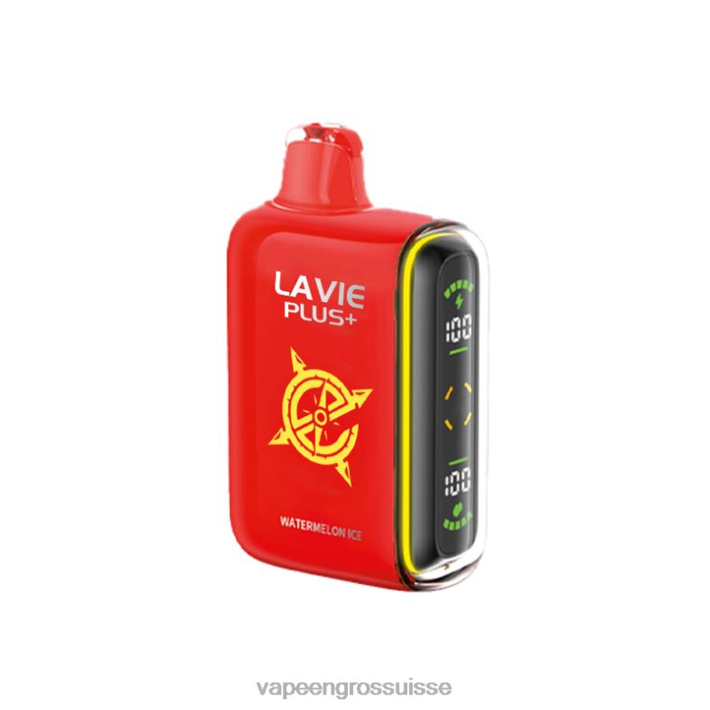 Vape Suisse Pas Cher - glace à la pastèque LAVIE PLUS 15000 bouffées 0TDZX94